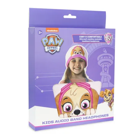FLAT CHILDREN'S HEADPHONES WITH ADJUSTABLE WASHABLE HEADBAND PATRULLA CANINA - The Shop Gamer