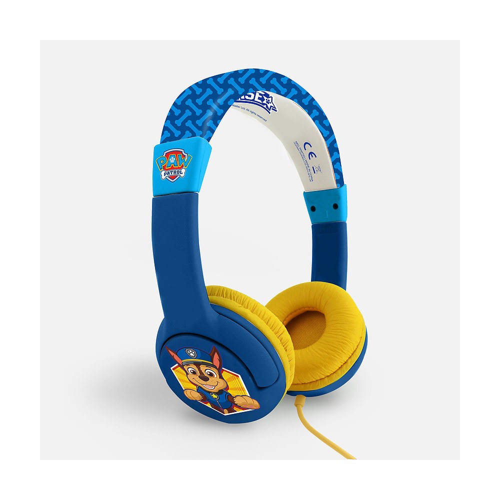 AURICULARES INFANTILES PATRULLA CANINA AZUL PEQUEÑO TAMAÑO LIMITADOS EN VOLUMEN