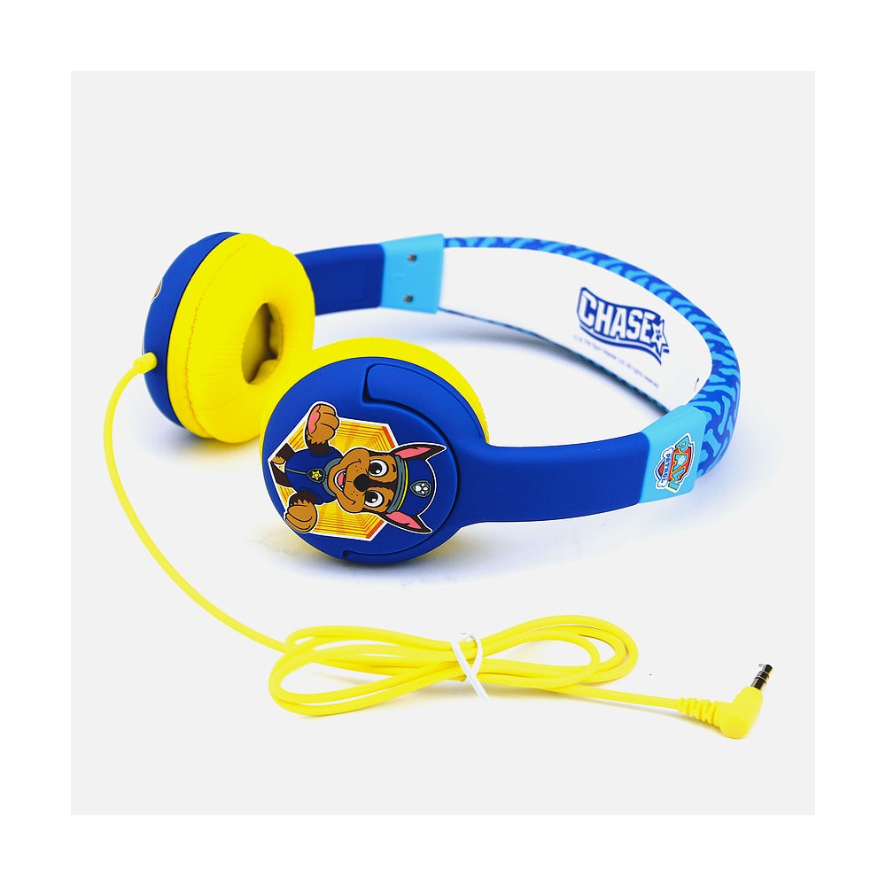 AURICULARES INFANTILES PATRULLA CANINA AZUL PEQUEÑO TAMAÑO LIMITADOS EN VOLUMEN