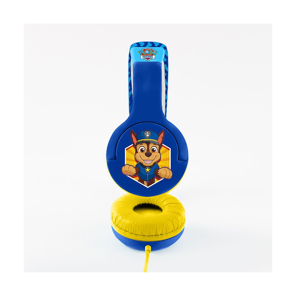 AURICULARES INFANTILES PATRULLA CANINA AZUL PEQUEÑO TAMAÑO LIMITADOS EN VOLUMEN