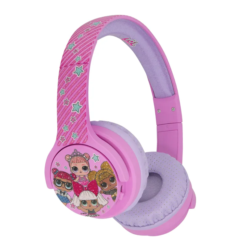 AURICULARES INFANTIS SEM FIOS LOL SURPRISE COM TECNOLOGIA BLUETOOTH E MICROFONE - The Shop Gamer