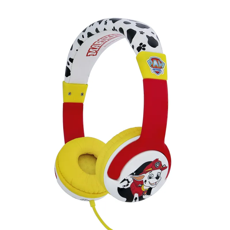 KINDERKOPTELEFOON PATRULLA CANINA ROOD KLEINE MAAT VOLUMEBEGRENZING - The Shop Gamer