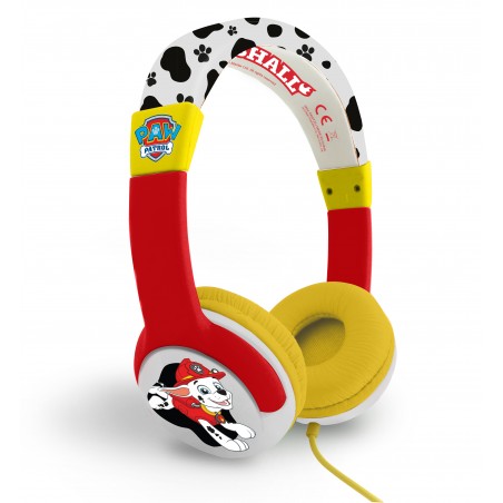 AURICULARES INFANTILES PATRULLA CANINA ROJOS PEQUEÑO TAMAÑO LIMITADOS EN VOLUMEN