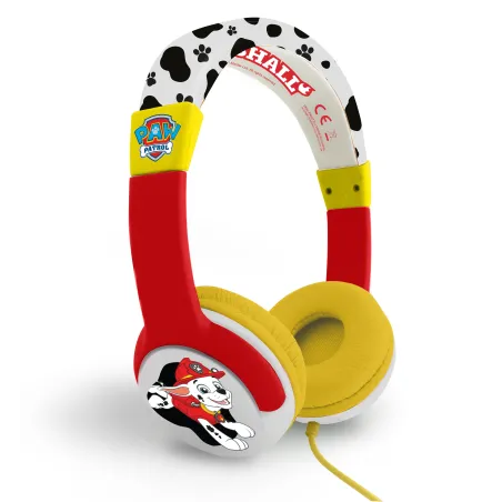 KINDERKOPTELEFOON PATRULLA CANINA ROOD KLEINE MAAT VOLUMEBEGRENZING - The Shop Gamer
