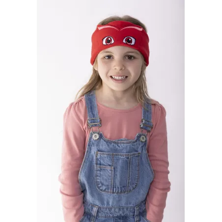 CASQUE AUDIO PLAT POUR ENFANTS, BANDEAU RÉGLABLE ET LAVABLE, BUHITA PJMASKS OWLETTE - The Shop Gamer