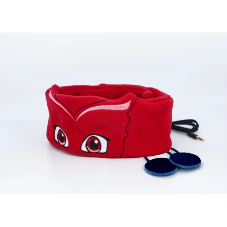 CASQUE AUDIO PLAT POUR ENFANTS, BANDEAU RÉGLABLE ET LAVABLE, BUHITA PJMASKS OWLETTE - The Shop Gamer