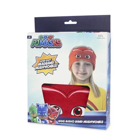 FLACHE KINDERKOPFHÖRER MIT VERSTELLBAREM, WASCHBAREM BÜGEL, BUHITA PJMASKS OWLETTE - The Shop Gamer