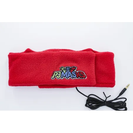AURICULARES INFANTIS PLANOS COM BANDA AJUSTÁVEL LAVÁVEL BUHITA PJMASKS OWLETTE - The Shop Gamer
