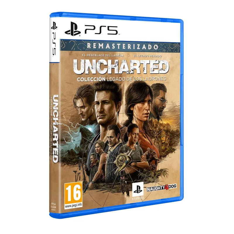 UNCHARTED COLECCIÓN LEGADO DE LOS LADRONES PS5 JOGO FÍSICO PLAYSTATION 5 - The Shop Gamer
