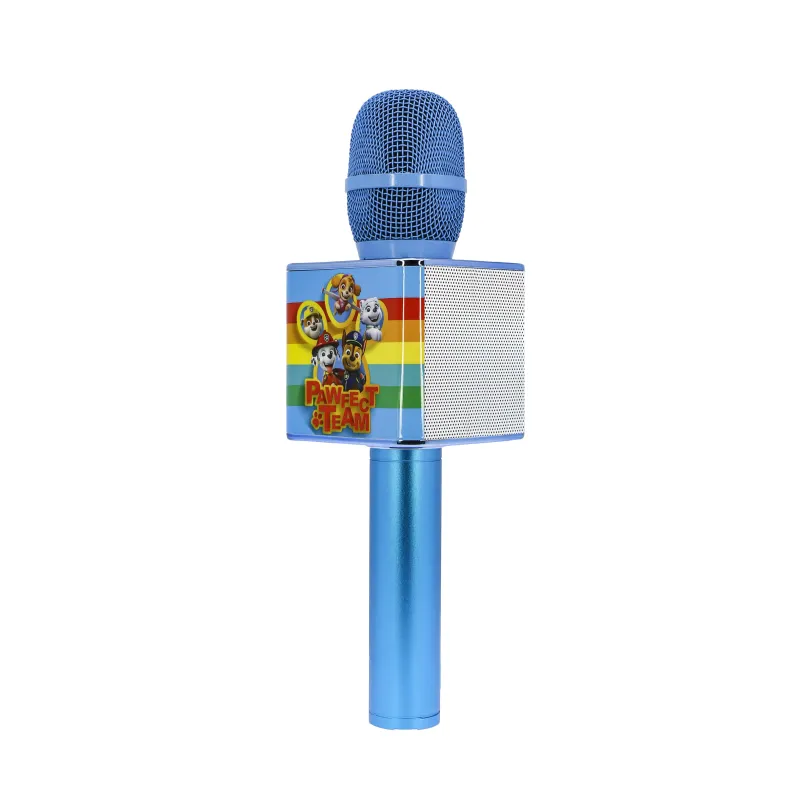 KABELLOSES KARAOKE-MIKROFON, BLAU, MIT LAUTSPRECHER, PAW PATROL BLUE - The Shop Gamer