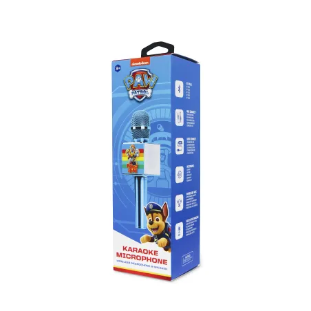 KABELLOSES KARAOKE-MIKROFON, BLAU, MIT LAUTSPRECHER, PAW PATROL BLUE - The Shop Gamer