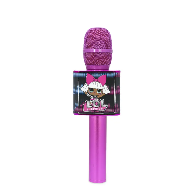 MICROFONE DE KARAOKÊ LOL SURPRISE SEM FIO COM ALTO-FALANTE - The Shop Gamer