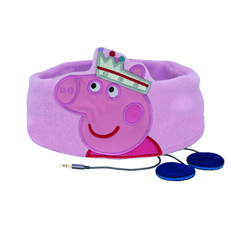 CASQUE PLAT POUR ENFANTS, ARCEAU RÉGLABLE ET LAVABLE, PRINCESSE PEPPA PIG - The Shop Gamer