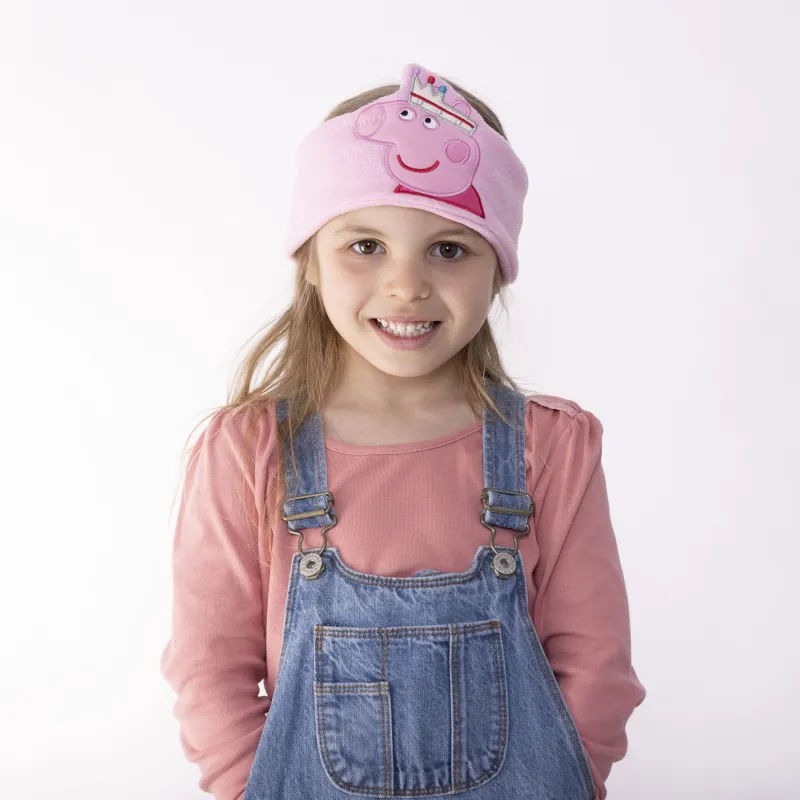 CASQUE PLAT POUR ENFANTS, ARCEAU RÉGLABLE ET LAVABLE, PRINCESSE PEPPA PIG - The Shop Gamer