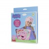 AURICULARES INFANTILES PLANOS CON BANDA AJUSTABLE LAVABLE PEPPA PIG ARCOIRIS