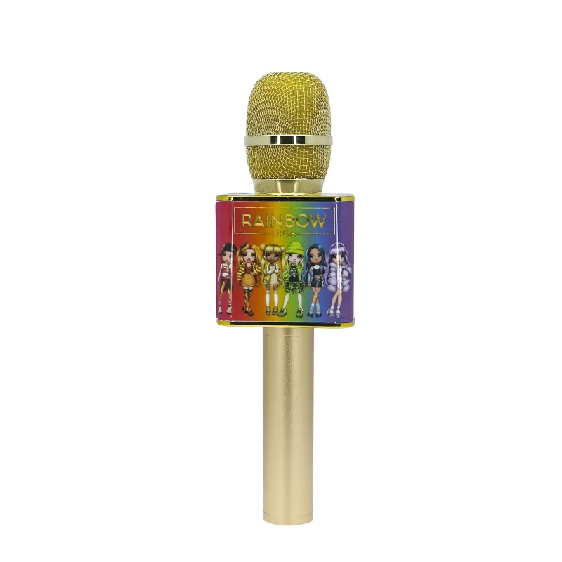MICROFONO KARAOKE RAINBOW HIGH SENZA FILI CON ALTOPARLANTE - The Shop Gamer