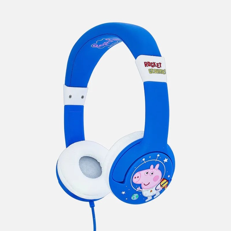 CUFFIE PER BAMBINI PEPPA PIG GEORGE RAZZO, FORMATO PICCOLO E VOLUME LIMITATO - The Shop Gamer