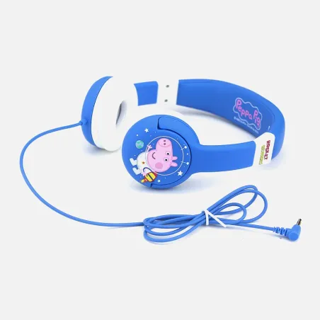CUFFIE PER BAMBINI PEPPA PIG GEORGE RAZZO, FORMATO PICCOLO E VOLUME LIMITATO - The Shop Gamer
