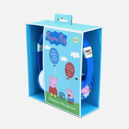 FONES INFANTIS PEPA PIG GEORGE COHETE, TAMANHO PEQUENO E VOLUME LIMITADO - The Shop Gamer