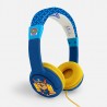 AURICULARES INFANTILES PATRULLA CANINA AZUL PEQUEÑO TAMAÑO LIMITADOS EN VOLUMEN