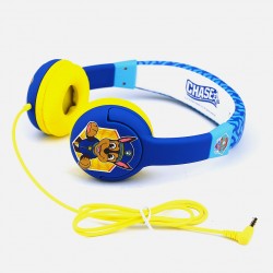 AURICULARES INFANTILES PATRULLA CANINA AZUL PEQUEÑO TAMAÑO LIMITADOS EN VOLUMEN