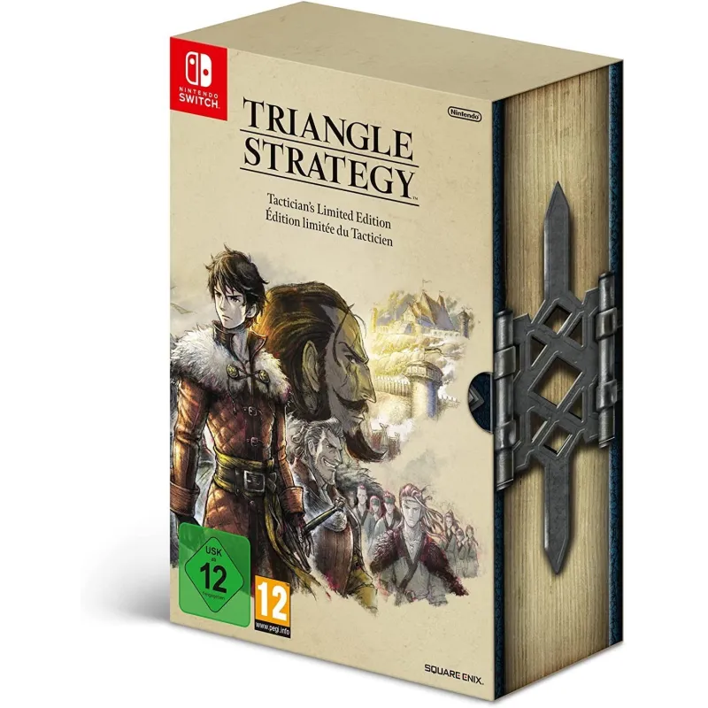TRIANGLE STRATEGY ÉDITION COLLECTOR SWITCH, JEU PHYSIQUE POUR NINTENDO SWITCH - The Shop Gamer