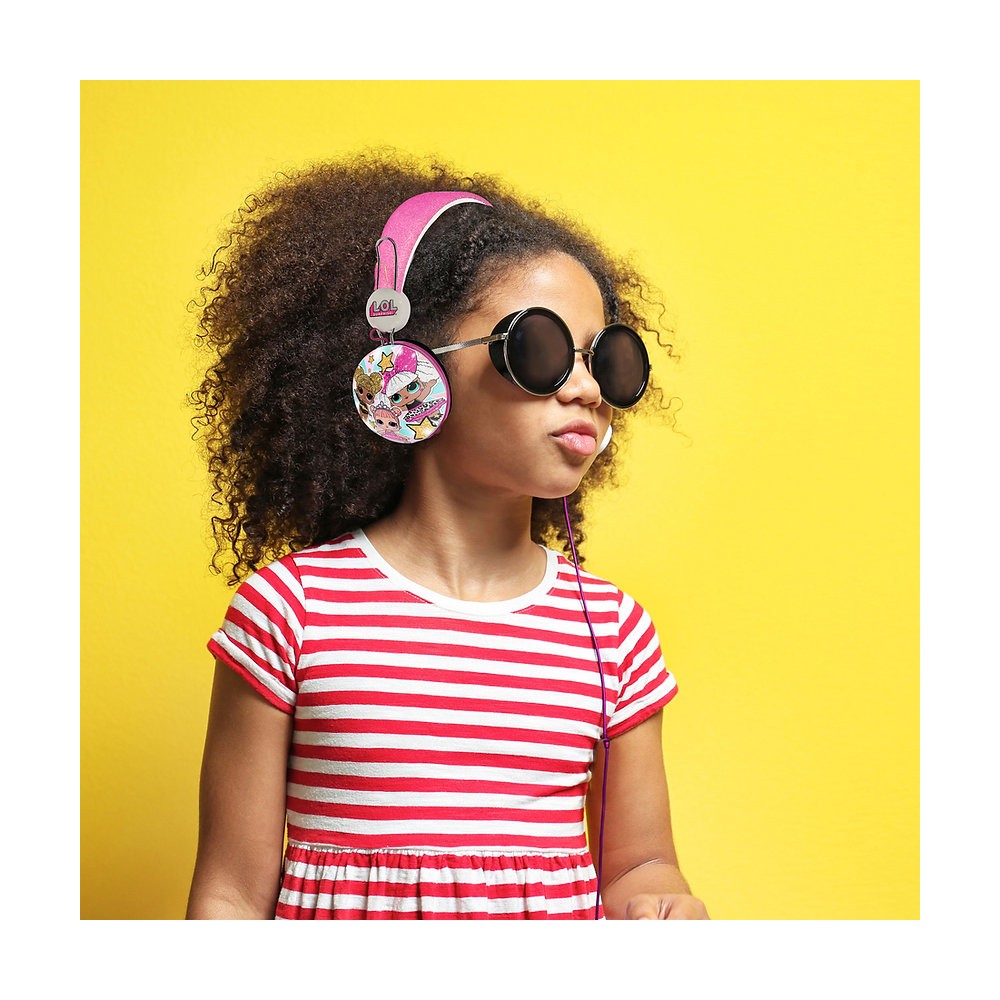 AURICULARES LOL SURPRISE GLITTER GLAM DOME