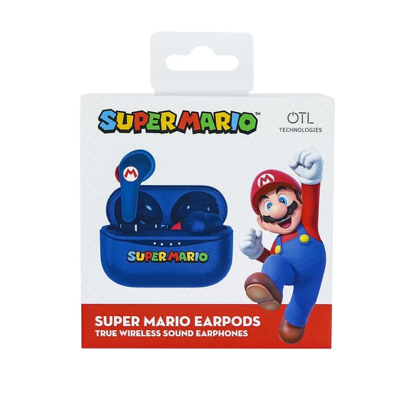 SUPER MARIO BLUETOOTH-EARBUDS V5.0 MIT BLAUER LADEBOX VON OTL TECHNOLOGIES - The Shop Gamer