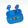 SUPER MARIO EARPODS BLUETOOTH V5.0 WITH BLUE CHARGING CASE BY OTL TECHNOLOGIES - The Shop Gamer