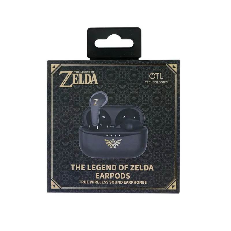 LEGEND OF ZELDA EARPODS BLUETOOTH V5.0 COM CAIXA DE CARREGAMENTO DA OTL TECHNOLOGIES - The Shop Gamer