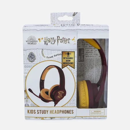 KINDERHOOFDTELEFOON MET MICROFOON HARRY POTTER, KLEIN FORMAAT, VOLUMEBEGRENSD - The Shop Gamer