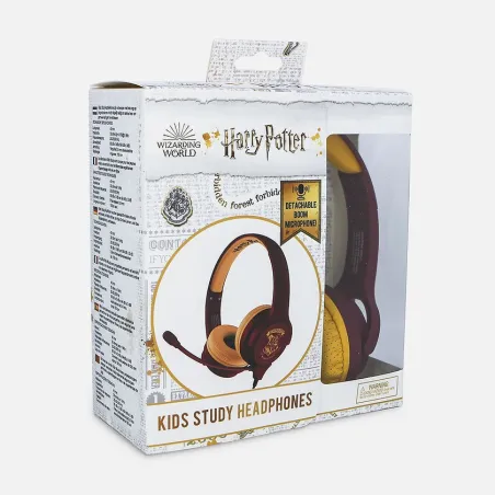 KINDERHOOFDTELEFOON MET MICROFOON HARRY POTTER, KLEIN FORMAAT, VOLUMEBEGRENSD - The Shop Gamer