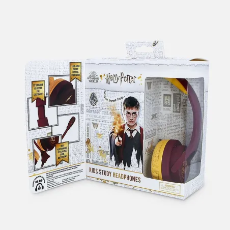 AURICULARES INFANTILES CON MICRÓFONO HARRY POTTER PEQUEÑO TAMAÑO VOLUMEN LIMITAD