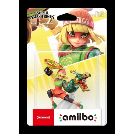 FIGURA AMIIBO MIN MIN SUPER SMASH BROS COLLECTION NINTENDO SWITCH
