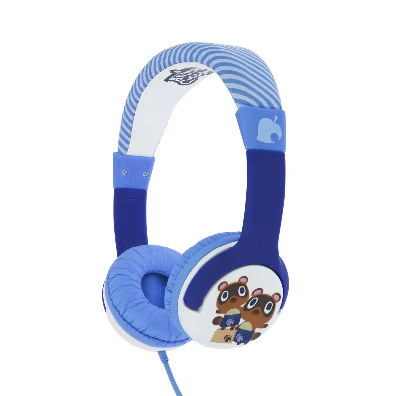 FONES INFANTIS COM FIO ANIMAL CROSSING TOMMY&TIMMY, VOLUME LIMITADO - The Shop Gamer