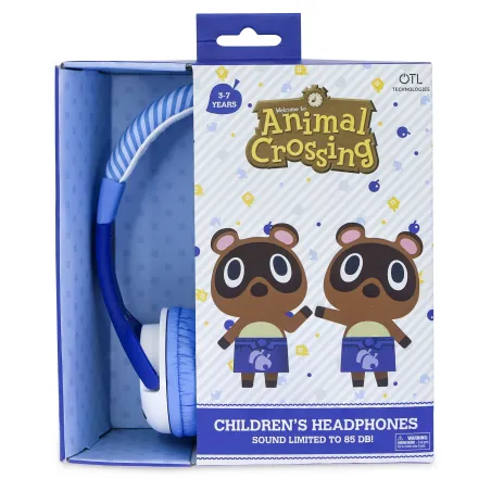 CUFFIE PER BAMBINI CON CAVO ANIMAL CROSSING TOMMY&TIMMY VOLUME LIMITATO - The Shop Gamer