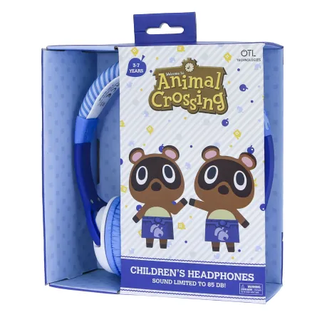 CHILDREN'S WIRED HEADPHONES ANIMAL CROSSING TOMMY&TIMMY, VOLUME LIMITED - The Shop Gamer