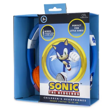 BEDRADE KINDERHOOFDTELEFOON SONIC MET VOLUMEBEGRENZING EN COMPACT FORMAAT - The Shop Gamer
