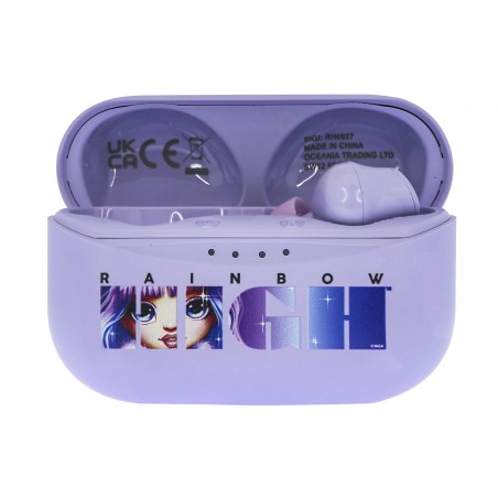 AURICULARES RAINBOW HIGH™ TRUE WIRELESS BLUETOOTH V5.0 CON ESTUCHE DE CARGA