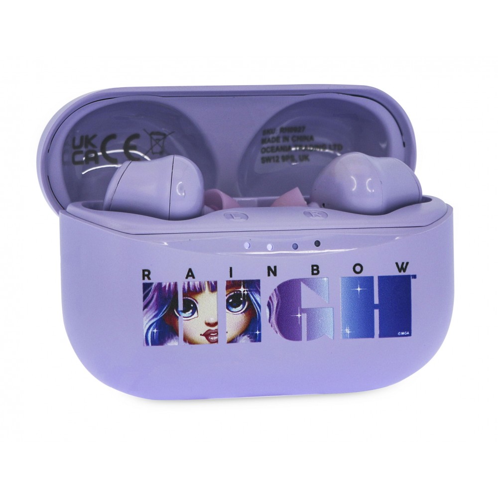 AURICULARES RAINBOW HIGH™ TRUE WIRELESS BLUETOOTH V5.0 CON ESTUCHE DE CARGA