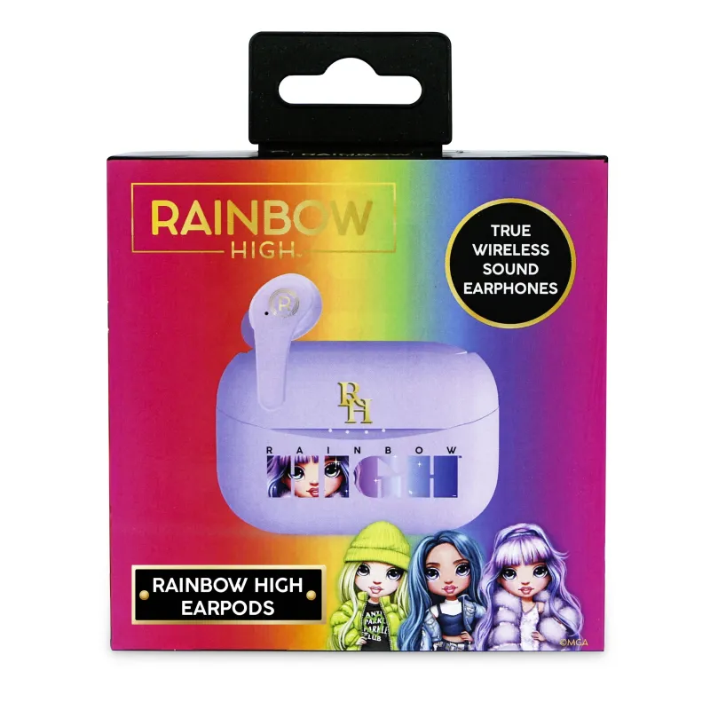 KOPFHÖRER RAINBOW HIGH™ TRUE WIRELESS BLUETOOTH V5.0 MIT LADEETUI - The Shop Gamer