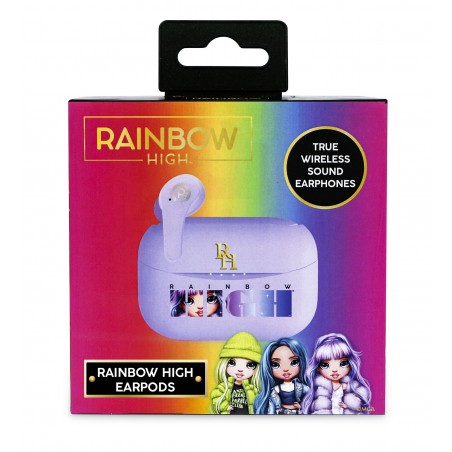AURICULARES RAINBOW HIGH™ TRUE WIRELESS BLUETOOTH V5.0 CON ESTUCHE DE CARGA