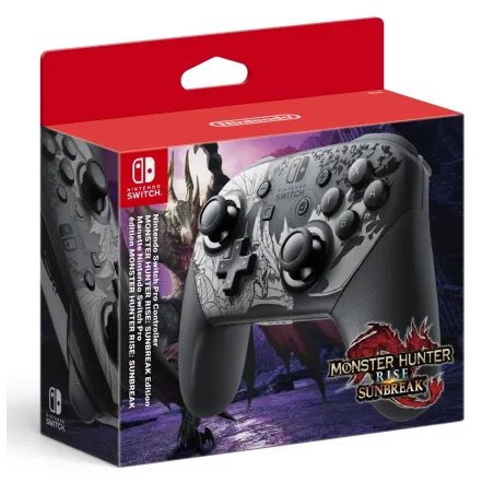 COMANDO PRO PARA NINTENDO SWITCH, EDIÇÃO LIMITADA MONSTER HUNTER RISE - The Shop Gamer