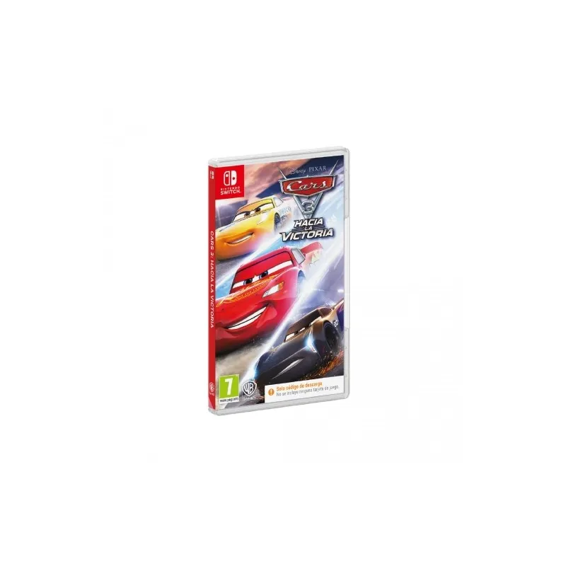 CARS 3 VERS LA VICTOIRE SWITCH, BOÎTE AVEC CODE DE TÉLÉCHARGEMENT NUMÉRIQUE, JEU COMPLET - The Shop Gamer