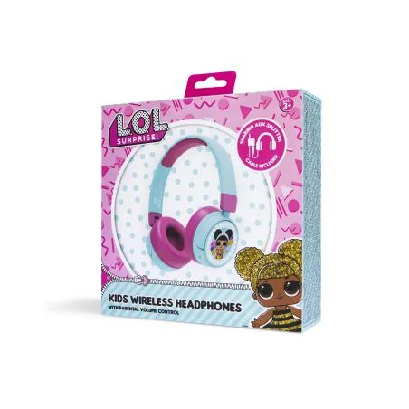 L.O.L. SURPRISE! DRAADLOZE BLUETOOTH-KINDERHOOFDTELEFOON, OPVOUWBAAR - The Shop Gamer