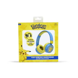 POKEMON PIKACHU WIRELESS BLUETOOTH FOLDABLE KIDS' HEADPHONES - The Shop Gamer