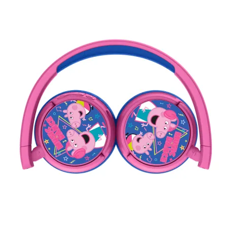 CUFFIE WIRELESS PER BAMBINI PEPPA PIG MUSIC DANCE BLUETOOTH PIEGHEVOLI - The Shop Gamer