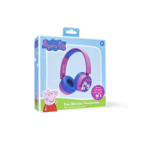 PEPPA PIG MUSIC DANCE CHILDREN'S WIRELESS BLUETOOTH FOLDABLE HEADPHONES - The Shop Gamer