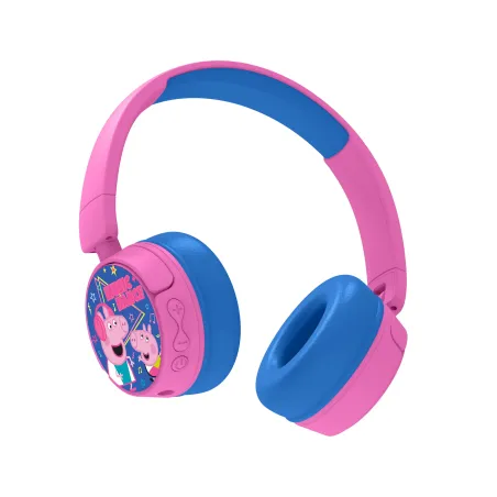 PEPPA PIG MUSIC DANCE CHILDREN'S WIRELESS BLUETOOTH FOLDABLE HEADPHONES - The Shop Gamer