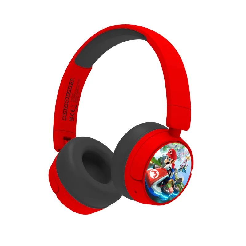CASQUE BLUETOOTH SANS FIL PLIABLE POUR ENFANTS MARIO KART - The Shop Gamer